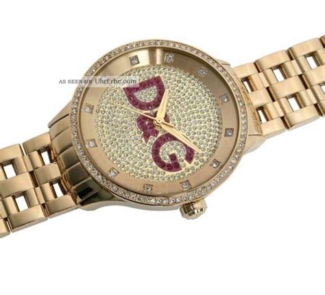 dolce gabbana uhr gold frau